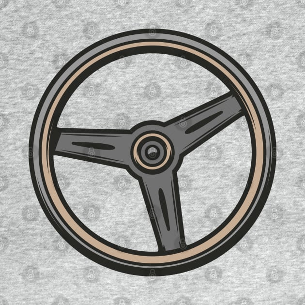 Vintage Steering Wheel by wearapex